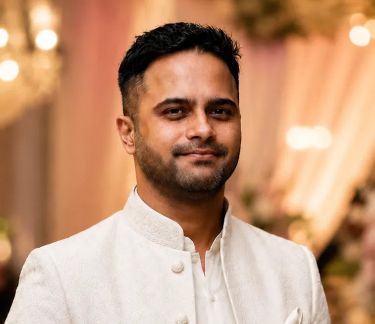 Apeksheet Pednekar-co founder theweddingco